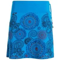 Vishes Minirock Kurzer Damen Baumwoll-Rock Taschen-Rock Mini-Röcke Mandalas Hippie, Ethno, Goa Style