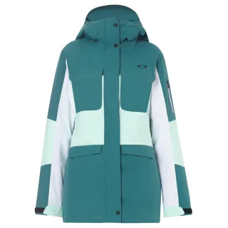 Oakley Sleve Bluewhite Women Mondshine Isoliert 2L 10k Hoodie Jacket 511738 6A9