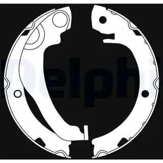 Delphi Bremsbacken hinten Toyota Corolla E12 LS2020