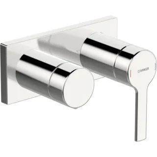 Hansa Hansaronda Wannenarmatur 44599583 UP-Einhebelmischer, Abgang vorne, chrom
