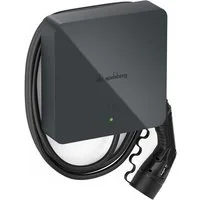 SPELSBERG Elektroauto-Ladestation Spelsberg Wallbox Pure 2.0, 11kW, Ladestrom variabel einstellbar in 1-A-Schritten, Graphite, 7m Ladekabel mit Typ 2 Kupplung, USB, WLAN, Ethernet, Modbus