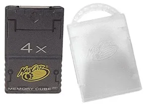 Mad Catz Memory Card 4X für Nintendo Game Cube - Türkis