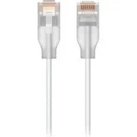 UniFi Etherlighting Cat.6 Patch Kabel weiß/transparent, 3 Meter