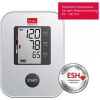 boso Oberarm-Blutdruckmessgerät boso medicus X, Blutdrucküberwachung, Deutsche Qualität, Vorhofflimmern erkennen, Intelligente Aufpumpautomatik