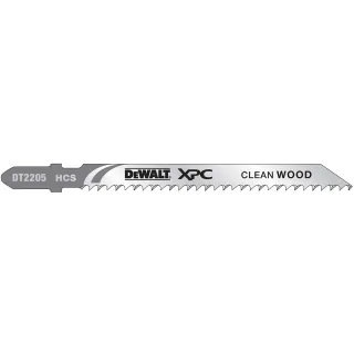 DEWALT XPC HCS Stichsägeblätter für Holz 5 Stück - DT2211-QZ