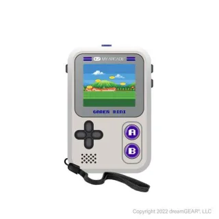 dreamGear My Arcade Gamer Mini Classic Gray & Purple