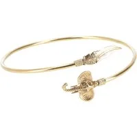 Guru-Shop Armreif Golden Swirl, Arm Manschette, Oberarmband..