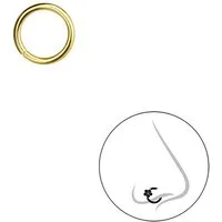 Monkimau Nasenpiercing 6mm Nasenring Nasenstecker 925 Silber