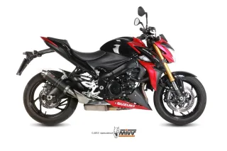 Sport Auspuff MIVV GP Carbon Suzuki GSX-S 1000 Bj. 2015-2020 Typ:DG EURO-3/EURO-4 +ABE