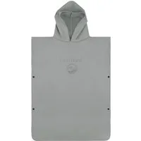 normani Badeponcho Mikrofaser Badeponcho für Erwachsene Camuy, Polyester, Kapuze, Schlupf, Bade Handtuch mit Ärmeln aus recyceltem Material