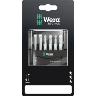 Wera Bit-Check 6 Universal 1 SB, 6-teilig - 05073635001