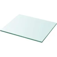 vidaXL Regal Regalboden Glas Transparent 30x25 cm, 1-tlg.
