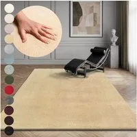 OTTO home Teppich Arabell, Kunstfellteppich, Felloptik, waschbar, rechteckig, Höhe: 16 mm, flauschig, kuschelig, Anti-Rutsch-Unterseite, Wohnzimmer, Schlafzimmer