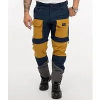 Rock Creek Softshellhose Herren Softshellhose Zipp-Off Hose Shorts H-309