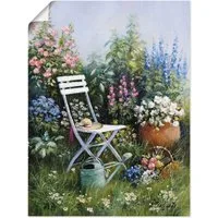 Artland Wandbild Unvergesslich, Garten (1 St), als Leinwandbild, Poster in verschied. Größen