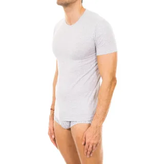 Kurzarm-T-Shirt mit Rundhalsausschnitt für Männer M389001