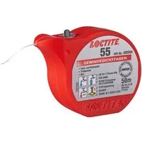HENKEL Heizkörper Gewindedichtfaden 50 m - für Heizung, Trinkwasser und Gas