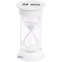 EDUPLAY Lernspielzeug Sanduhr 30 min, Ø 6,5 x 12,5 cm hoch