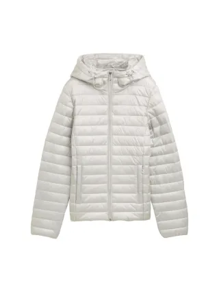 Tom Tailor - Lightweight Steppjacke mit Kapuze beige - Gr. - L