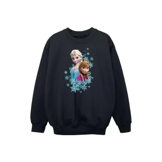 Disney - "Frozen Elsa And Anna Sisters" Sweatshirt für Mädchen (Schwarz)