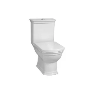 VitrA Valarte Stand-WC-Kombination Tiefspüler Open Back Abgang Vario Weiß Hochglanz,4160B403-0075 4160B403-0075