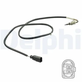 Delphi Abgastemperatursensor VW Beetle Golf 2,0 TS30143