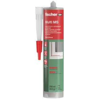 Fischer Bauklebstoff Multi MS 290 weiß - 059389