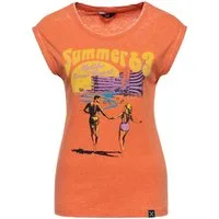 QueenKerosin Print-Shirt Summer 63 (1-tlg) mit Retro-Artwork