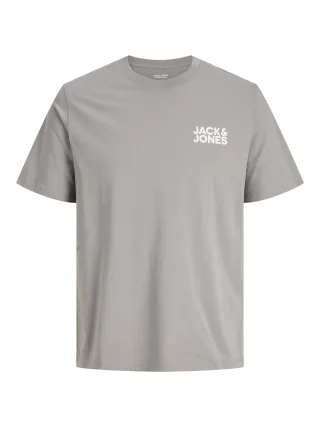 Jack & Jones - Jack & Jones 12151955 Black/Slim/SmallPrint UltimateGrey - Gr. - XL