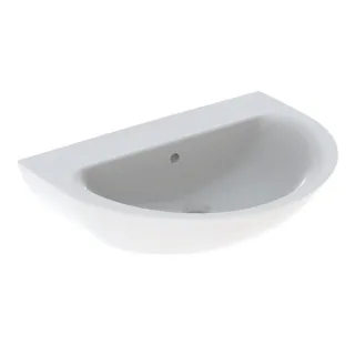 Geberit Renova Waschtisch, 70x52cm o. Hl., m. Überlauf, weiss, 500667011 500667011
