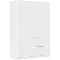 rauch Drehtürenschrank Kleiderschrank Schrank Garderobe COSTA in den Breiten 91/136/181 cm (in 3 Ausstattungen BASIC/CLASSIC/PREMIUM) viel Platz, grifflose Front und Push-to-Open Funktion MADE IN GERMANY