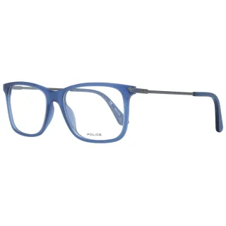 Polizei Quadrat Herren Blau Brille