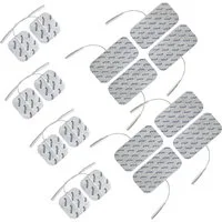 Axion Elektrodenpads passend zu Revitive, Prorelax, Promed, axion - 5x5cm, 10x5cm, 16 St.,2mm Steckanschluss, selbstklebende Elektrodenpads