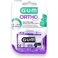 GUM Zahnbürste Gum Ortho Wachs 5 Stangen - Mint