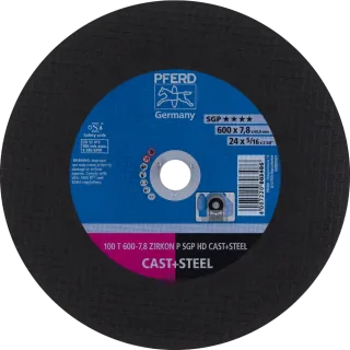 PFERD TOOLS Stationäre Trennscheibe T HD CAST+STEEL für Guss/Stahl - 66397708
