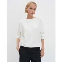 someday 3/4-Arm-Shirt KORIELL Loose aus ECOVERO™ Viskosemix schmal zulaufend, feine Rippstruktur, Fledermausärmel
