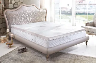 Yatas Bedding Topper "Topper Visco, Topper 90x200, 200x200 cm & weitere Größen" Boxspringbett, Allergiker geeignet (Hausstauballergiker)