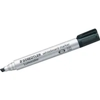 STAEDTLER Whiteboard Marker Whiteboardmarker Lumocolor Keilspitze schwarz