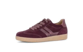 pius gabor - Sneaker low Materialmix Leder lila lila - Gr. - 7 UK