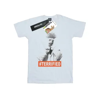 Disney - "The Muppets Beaker Terrified" T-Shirt für Herren (Weiß)
