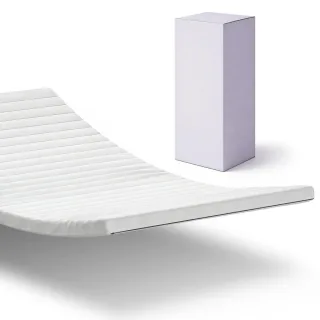 Mister Sandman Kaltschaum-Topper, Weiß, Textil, H2, Füllung: Kaltschaum, Rechteckig, 120x200 cm, Oeko-Tex® Standard 100, Schlafzimmer, Matratzen Shop, Matratzenzubehör, Topper