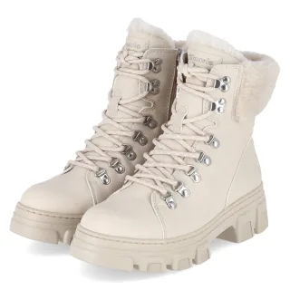 Tamaris Winterboots - Gr. 37 - Beige - Textil & Synthetik