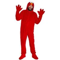 Maskworld Kostüm Die Sesamstraße Elmo - Karneval Faschingskostüm, Bequemes Sesamstraßen Originalkostüm aus MASKWORLD-Produktion