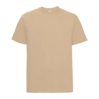 Russell Europe Herren T-Shirt, Kurzarm (Hellbraun)