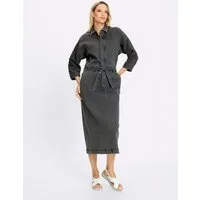 heine Etuikleid Jeans-Kleid 3/4-Arm