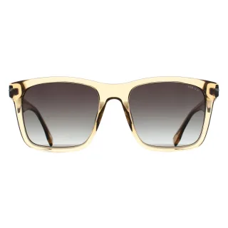 Police SPLN35V Champ 9 0L77 glänzend gelb braun havanna grün Farbverlauf Sonnenbrille