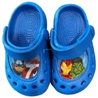 MARVEL Marvel Avengers Kinder Jungen Clogs Badeschuhe Gr. 22-33 Blau Clog