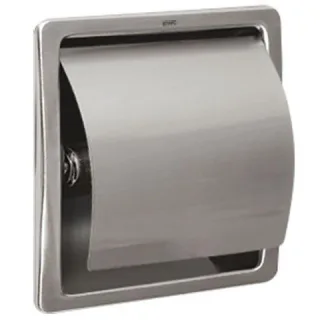 KWC Aquarotter WC-Rollenhalter, STRATOS, Edst., 153x153x129 mm, Unterputz, 2000057422 2000057422
