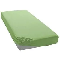 bellana Spannbettlaken bellana Aqua mit Elasthan, 160 g/m², Jersey-Elasthan, Gummizug: rundum, (1 Stück), Spannbetttuch für Matratzen bis 35cm Höhe, bügelfrei, faltenfrei