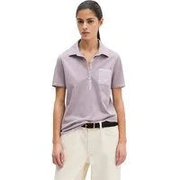 Marc O'Polo Poloshirt mit Material-Mix-Details
